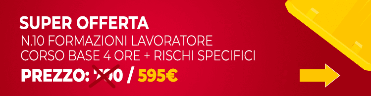 Super offerta — Coupon 10 corsi lavoratore